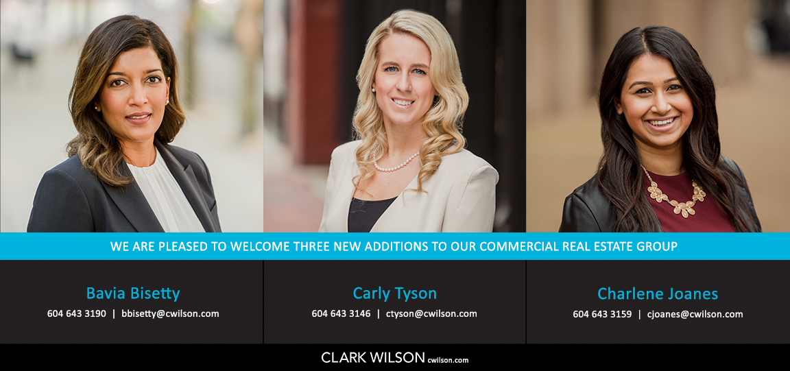 Our commercial real estate group is growing!