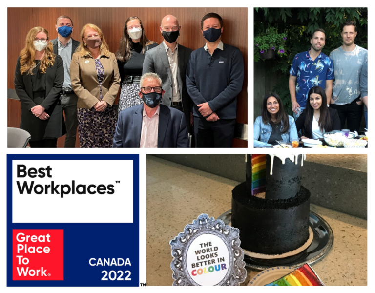 Clark Wilson is recognized again as a Best Workplace in Canada for 2022 by the Great Place To Work Institute